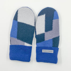 Recycled Wool Sweater Mittens -  small