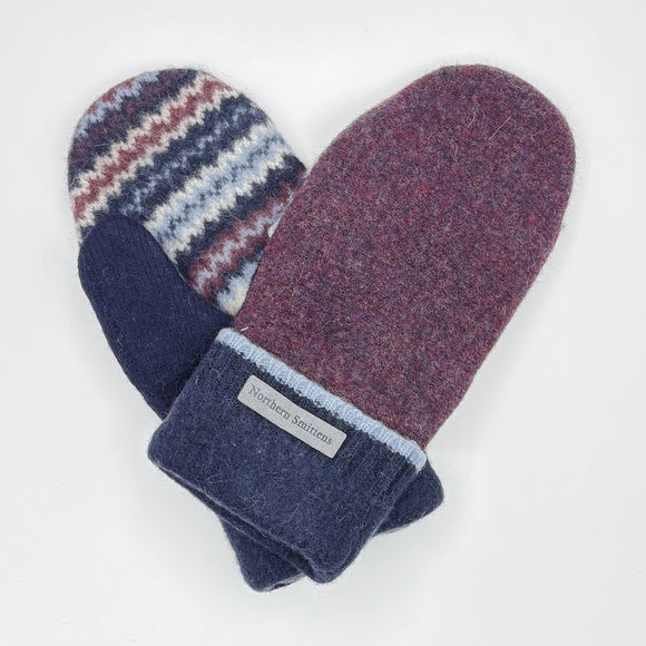 Recycled Wool Sweater Mittens -  small