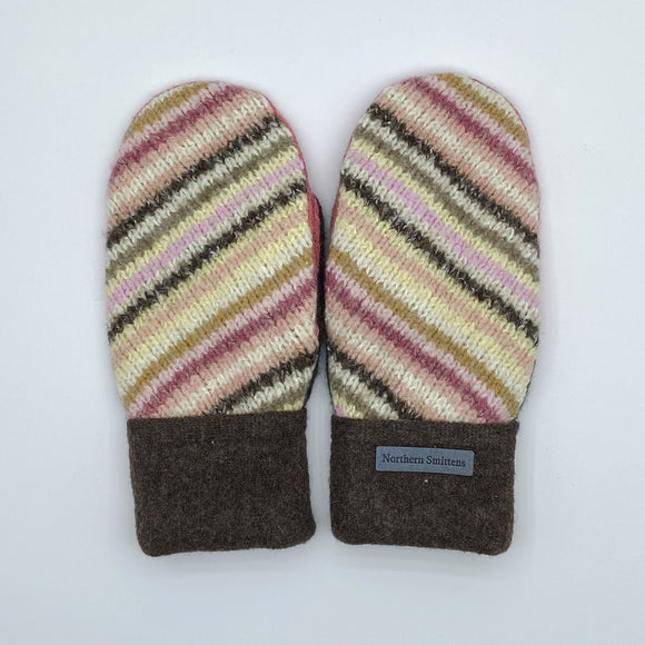 Recycled Wool Sweater Mittens - large
